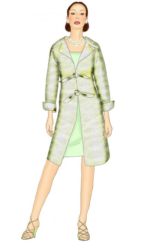 5324 · Жакет в малазийском стиле — Фото